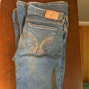 Hollister bell bottom jeans